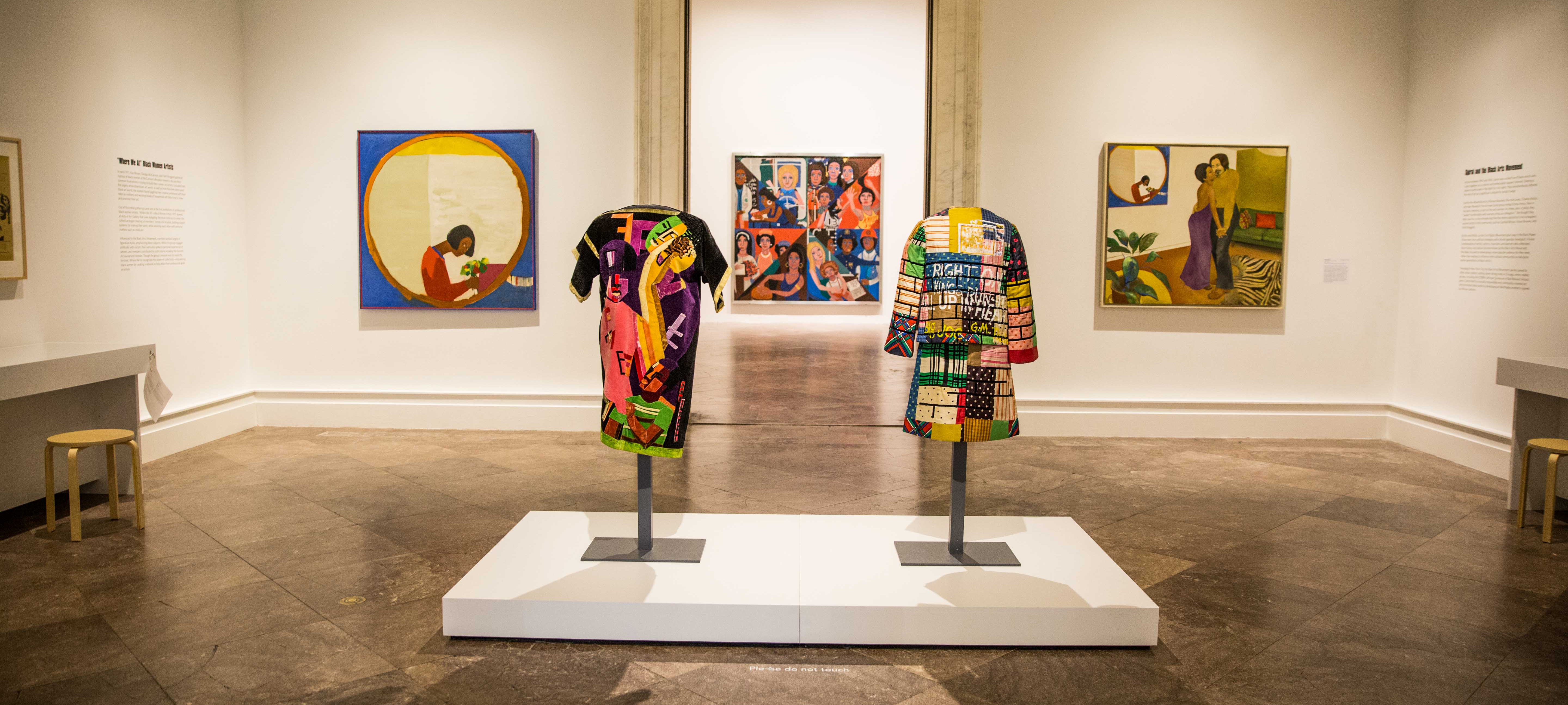 Installation view of "We Wanted a Revolution: Black Radical Women, 1965–85"